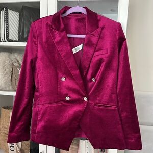 Elie Tahari velvet blazer